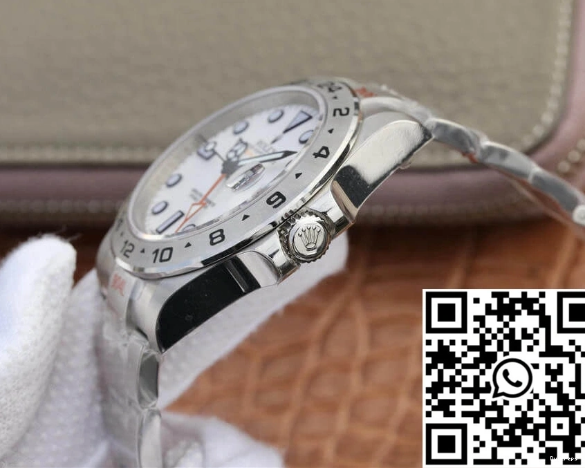 Explorer White Factory GM M216570-0001 Stainless Rolex Steel V4 Dial 0123